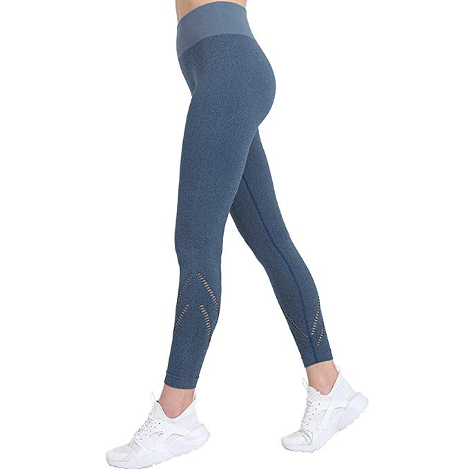 PLAYBOLD Women Workout Leggings High Waist Comfort Seamless Workout Pants Gym Leggings Fitness Pants Yoga Pants