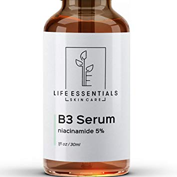 Niacinamide 5 Vitamin B3 Serum - Best Anti Aging Face Cream - Tightens Pores Reduces Wrinkles Boosts Collagen and Repairs Skin - 1 Oz