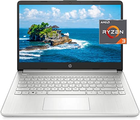 HP 2023 14 inch FHD Laptop for Students and Business, AMD Ryzen 3 3250U(Up to 3.5GHz), 16GB DDR4 RAM, 512GB PCIe SSD, Webcam, Fast Charge, Long Battery Life, HDMI, WiFi 5, Win 11 S, CUE Accessories