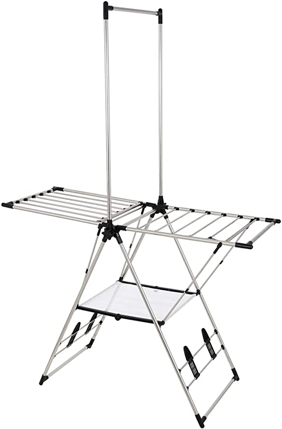 Greenway Stainless Steel Indoor/Outdoor Large Drying Center with Mesh Shelf
