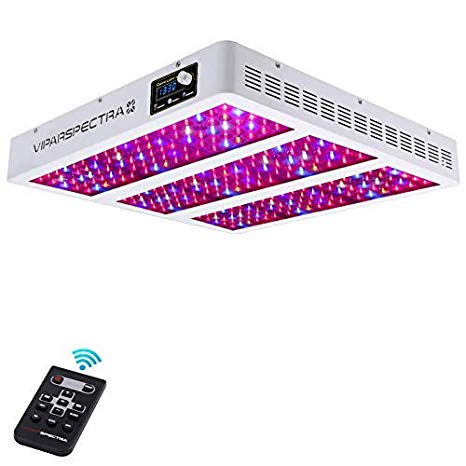 VIPARSPECTRA Timer Control Series TC1350 1350W LED Grow Light - Dimmable Veg/Bloom Channels 12-Band Full Spectrum for Indoor Plants