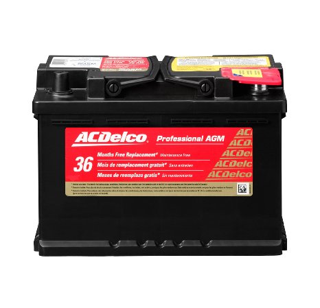 ACDelco 48AGM Professional AGM Automotive BCI Group 48 Battery