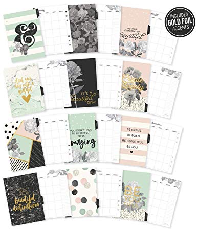 Carpe Diem by Simple Stories A5 Beautiful Monthly Planner Inserts
