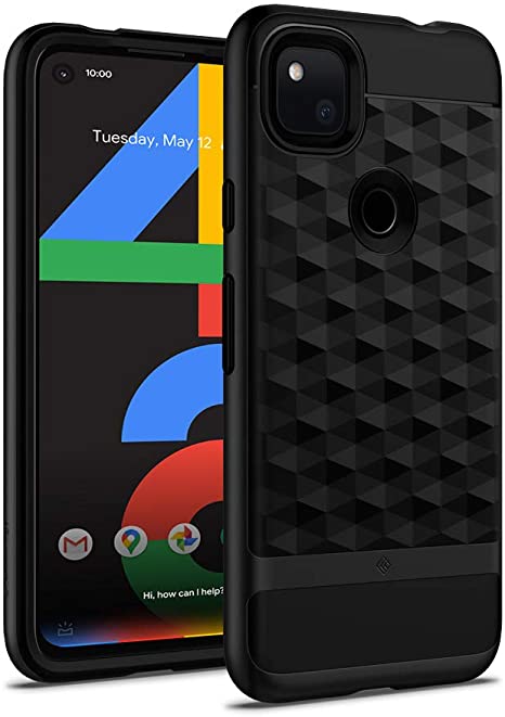 Caseology Parallax for Google Pixel 4a Case (2020) - Matte Black