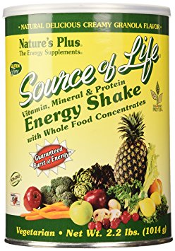 Nature's Plus Source of Life Energy Shake, 2.2 Pound