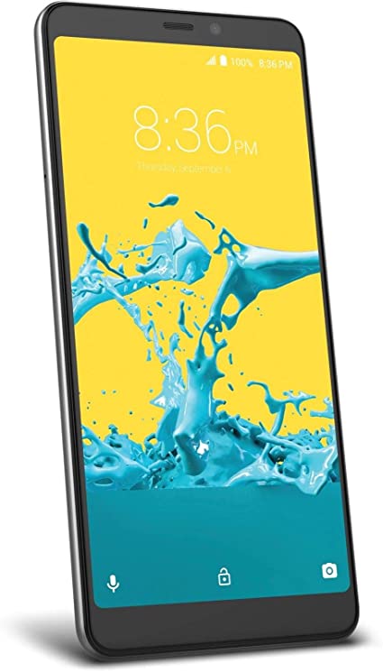ZTE Blade Max 2S Factory Unlocked Phone - 6Inch Screen - 32GB - Grey (U.S. Warranty)