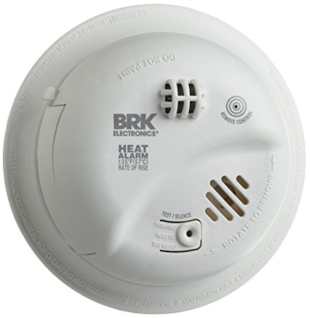 BRK Brands HD6135FB Hardwire Heat Alarm with Battery Backup