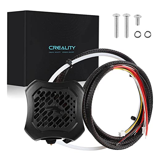 Creality Ender 3 V2 Full Hotend Kit, 3D Printer Assembled Extruder Kit with Capricorn Bowden PTFE Tubing for Ender 3 V2 3D Printer