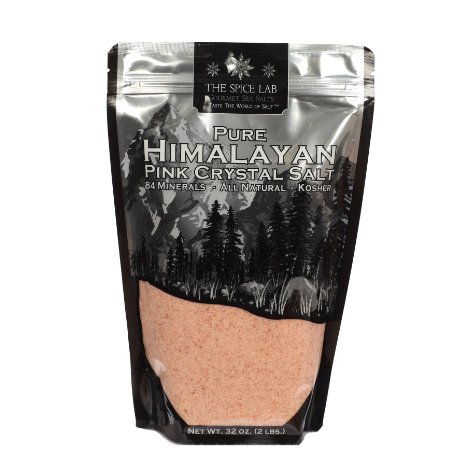 The Spice Lab Finely Ground Pure Himalayan Salt, 2 pounds