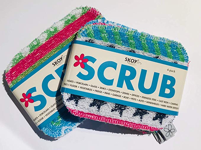 Skoy Scrub (2, 4-packs total 8 scrubs)