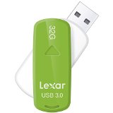 Lexar JumpDrive S35 32GB USB 30 Flash Drive - LJDS35-32GABNL Green