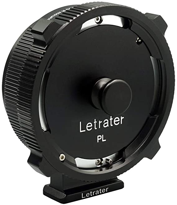 Letrater PL-EOS R for Canon RF Mount Adapter-Pl Lens to Canon EOS R, R5, R6, C70, Komodo Cameras，Matte Black