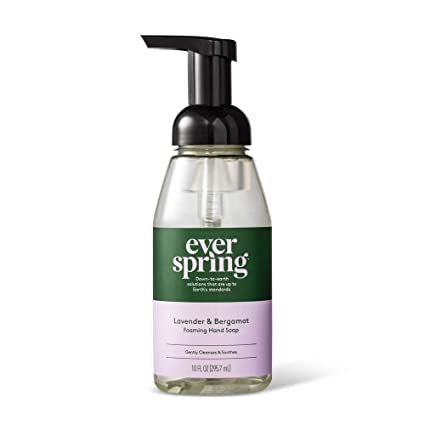 Lavender & Bergamot Foaming Hand Soap - 10 fl oz - Everspring