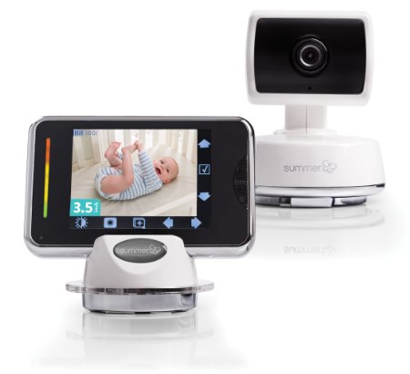 Summer Infant Baby Touch 3.5" Pan/Scan/Zoom Video Baby Monitor