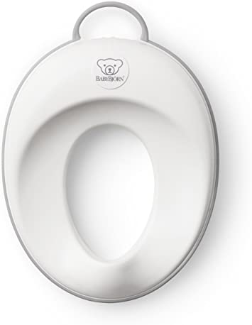 BabyBjörn Toilet Training Seat, White/Grey