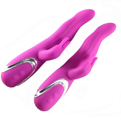 100% Silicone G-spot Dildo Vibrators Clitoris Stimulators Rabbit Vibrator Sex Product for Women