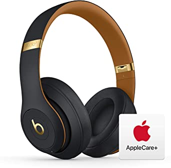 Beats Studio3 Wireless Noise Cancelling Over-Ear Headphones - Midnight Black with AppleCare  (2 Years)