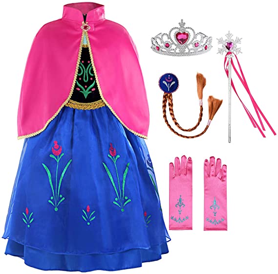ReliBeauty Little Girls G8180 Retro Princess Fancy Dress Costume