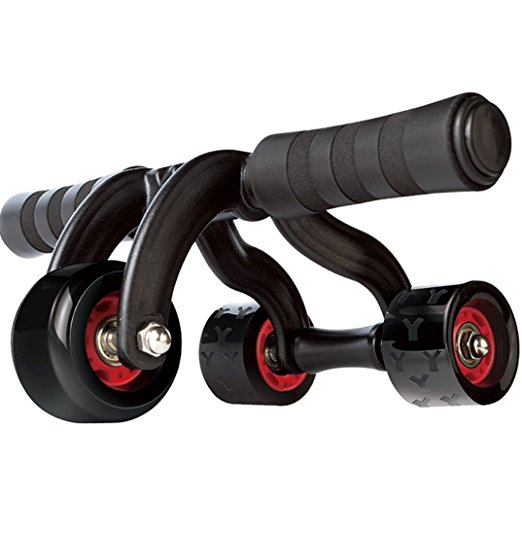 Ab Roller Wheels Carving System, Kansoon Multi Abdominal Core Exerciser for Fitness Training, Toning Back & Arms Exercise, Innovative Ergonomic Abdominal Wheel Exerciser