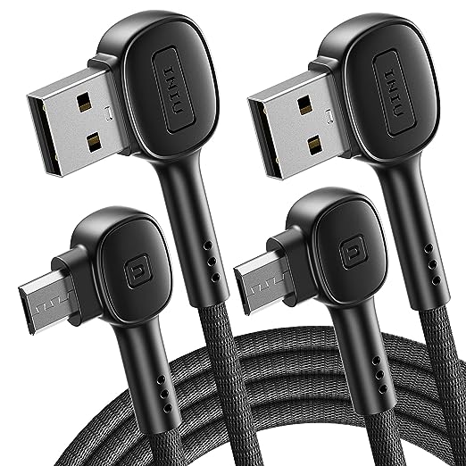 Micro USB Cable, INIU [2 Pack 6.6ft] QC 3.0 3.1A Fast Charging Micro Android Phone Charger, Braided Micro USB Charge for Samsung Galaxy S7 S6 and Edge Note 6 5 Sony Tablet Kindle PS4 Android Devices.