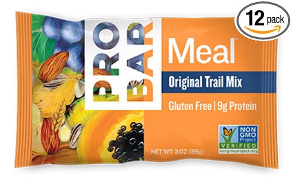 PROBAR Meal Bar, Original Trail Mix, 3 Ounce (Pack of 12)