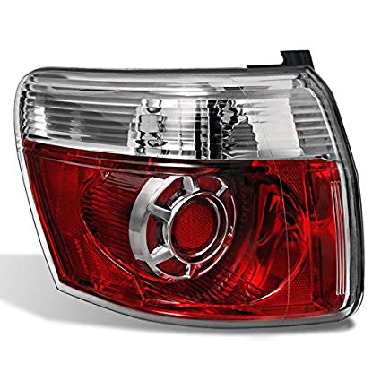 For GMC Acadia SUV Outer Piece Red Rear Brake Tail Light Tail Brake Lamp Driver Left Side LH Replacement