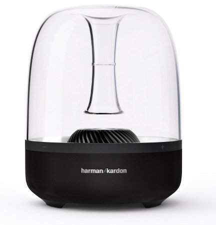 Harman Kardon Aura Black Wireless Stereo Speaker System Certified Refurbished