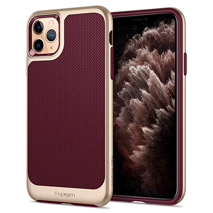 Spigen Neo Hybrid Designed for Apple iPhone 11 Pro Case (2019) - Burgundy