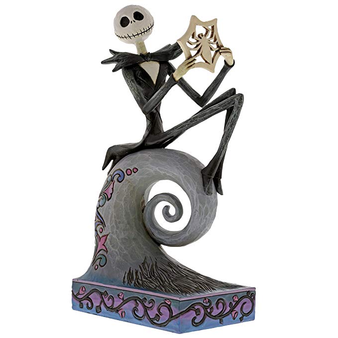 Disney Traditions by Jim Shore Jack Skellington Stone Resin Figurine, 8.5"