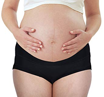 Intimate Portal Women Under The Bump Maternity Cradle Briefs Pregnancy Cotton Underwear