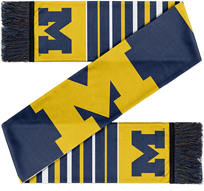 FOCO Limited Edition Big Logo Scarf - Represent Your NCAA College and Show Your Team Spirit