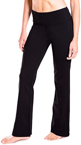 Yogipace Petite/Regular/Tall Women's Bootcut Yoga Pants Workout Pant with Pocket