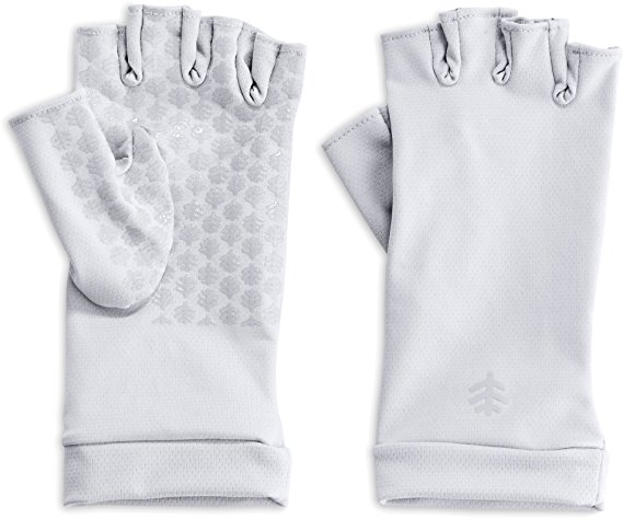 Coolibar UPF 50  Unisex Fingerless Sun Gloves - Sun Protective