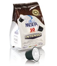 Nespresso Compatible Capsules 60 Meseta Intenso Capsules of Gourmet Italian Espresso Compatible with Nespresso Machine .