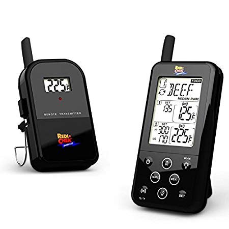 Maverick ET-733 Long Range Wireless Dual Probe BBQ Smoker Meat Thermometer Set