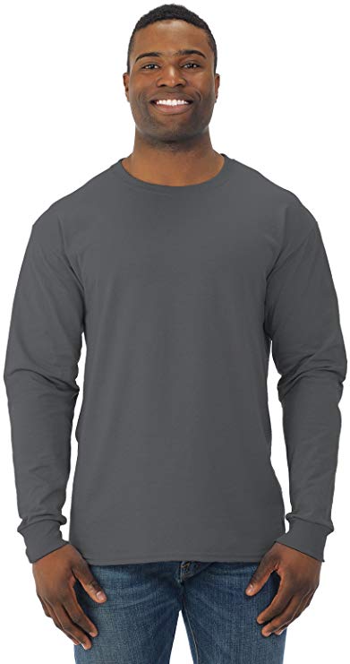Jerzees 50/50 Cotton Poly Long Sleeve T-Shirt. 29LS