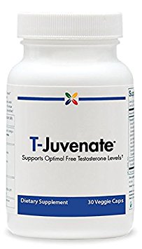 Stop Aging Now T-Juvenate Natural Male Hormone Support Veggie Capsules