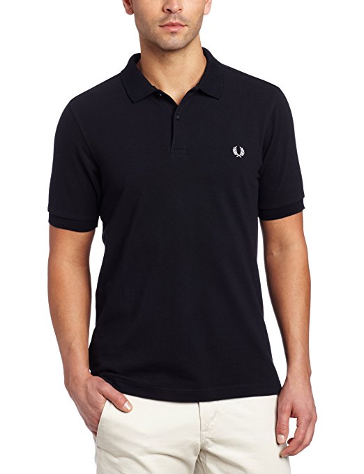 Fred Perry Men's Slim-Fit Plain Polo Shirt