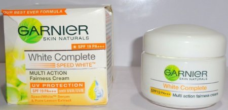 Garnier Skin Naturals White complete Multi action Fairness cream SPF 17 PA