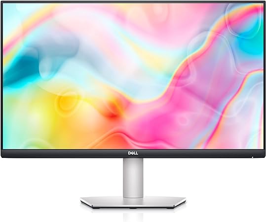 Dell S2722DC Monitor - 27-inch WQHD (2560x1440) 75Hz 4Ms Display, AMD FreeSync, Built in Speaker, USB Type-C/USB 3.2 Gen 1/HDMI Connectivity, Height/Pivot/Swivel/Tilt Adjustability - Platinum Silver