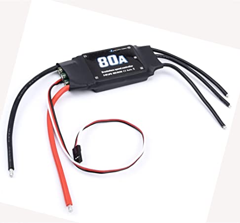 Readytosky 80A ESC 2-6S Brushless ESC Speed Controller for RC FPV Airplane Helicopter Drone