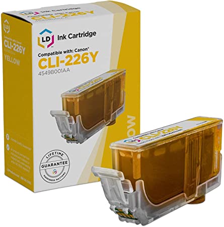 LD Compatible Inks_Printer_cartridges Replacement for Canon CLI-226Y 4549B001AA (Yellow)