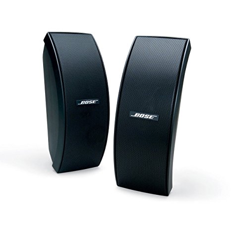 Bose 151 SE Environmental Speakers, elegant outdoor speakers - Black