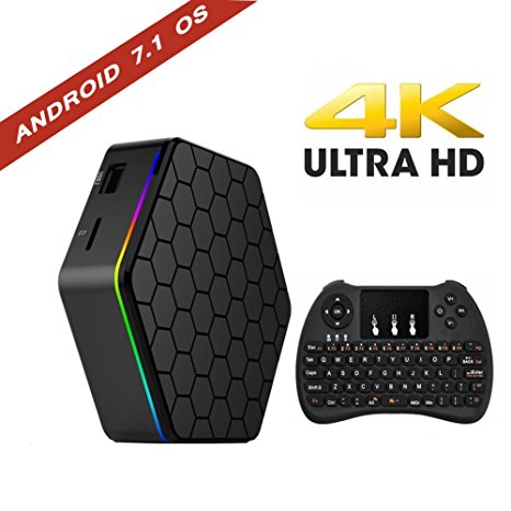 [Mini Wireless Keyboard] Yongf Android TV Box T95Z PLUS 3GB RAM 32GB Storage TV BOX Amlogic S912 Qcta-core Dual Band Wifi 4K2K Smart TV BOX Android Mini PC