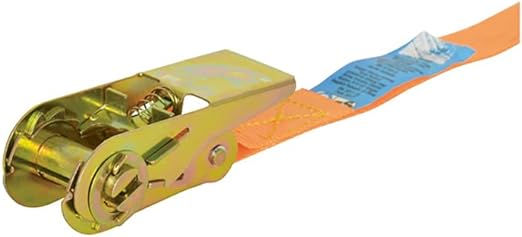 Carpoint 928020 Tie-down strap with Ratchet 3 Meter, Orange