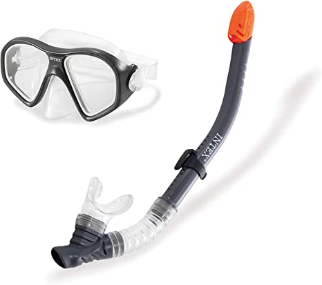 Intex 55648E Reef Rider Swim Set Mask with Snorkel