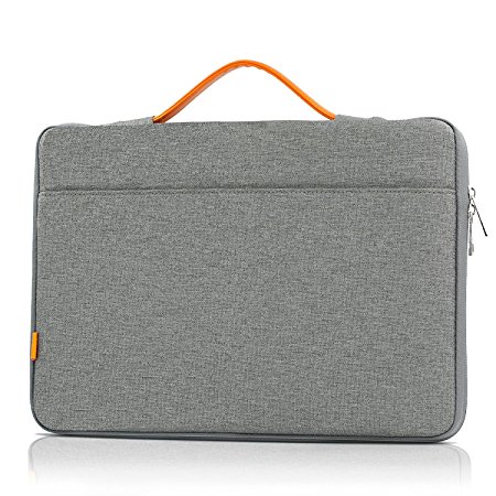 13 13.3 Inch Laptop Sleeve Bag, JOKHANG Protective Carrying Case Handbag for iPad Pro 12.9 / MacBook Air / Pro (Retina) / Surface Book And More - Grey