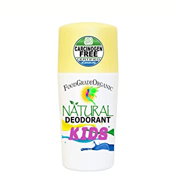 Kids Natural Deodorant Food Grade Organic Children