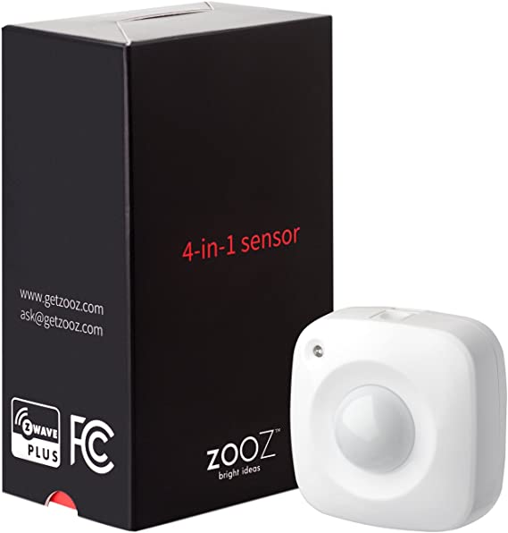 ZOOZ Z-Wave Plus 4-in-1 Sensor ZSE40 VER. 2.0 (motion / light / temperature / humidity)