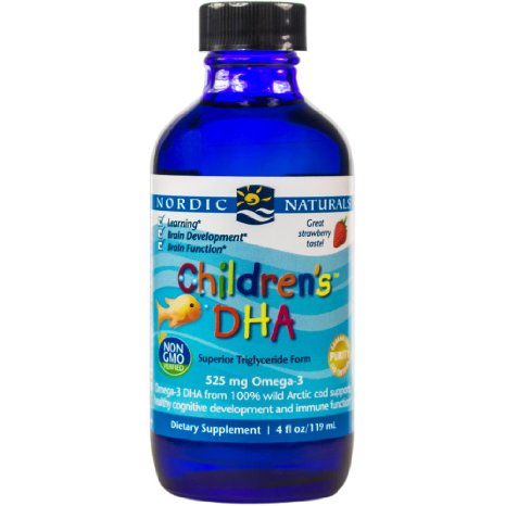 Nordic Naturals - Childrens DHA Healthy Cognitive Development and Immune Function 4 Ounces FFP